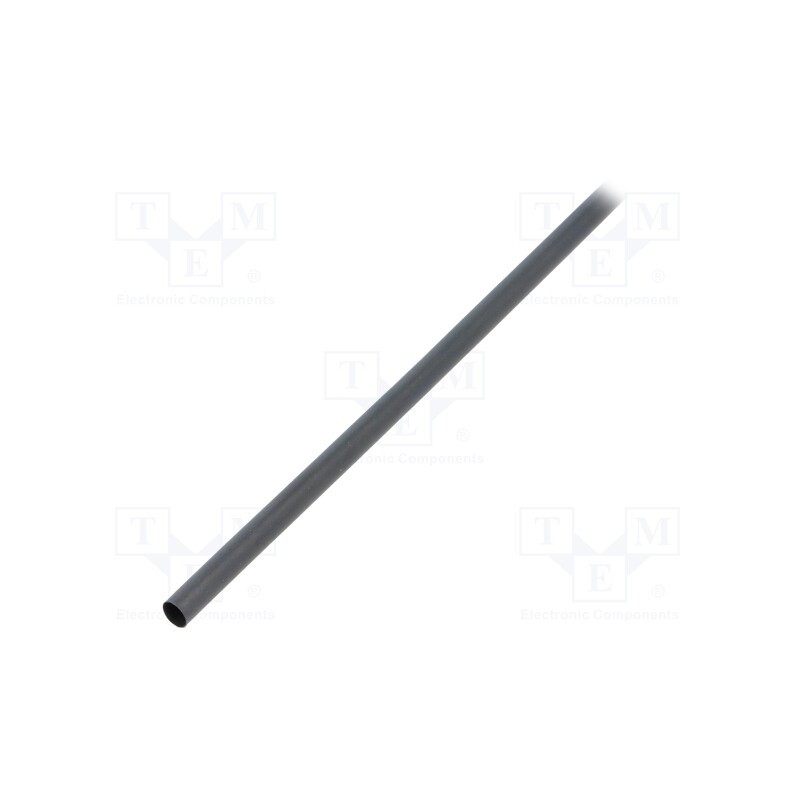 10 m : RNF-3000-6/2-0-STK - Heat shrink sleeve, glueless, 3: 1, 6mm, L: 1.2m, black, polyolefine