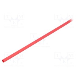 10 m : RNF-3000-6/2-2-STK - Heat shrink sleeve, glueless, 3: 1, 6mm, L: 1.2m, red, polyolefine