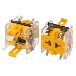 1 pcs - EAO Contact Block for Use with 04 Series, 1NO