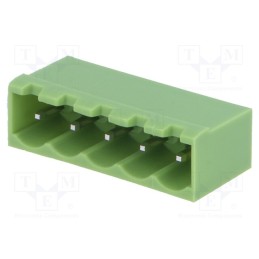 50 pcs : XY2500V-D(5.08)-5PIN - Pluggable terminal block, Contacts ph: 5.08mm, ways: 5, straight