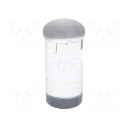 50 pcs : FIX-EMP2-6V0 - Fiber for LED, round, Ø3.3mm, Front: convex, straight, UL94V-0