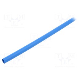 10 m : RNF-3000-9/3-6-STK - Heat shrink sleeve, glueless, 3: 1, 9mm, L: 1.2m, blue, polyolefine