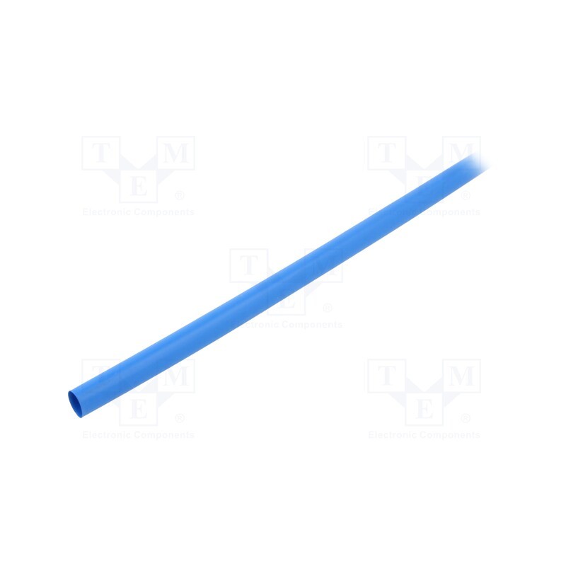 10 m : RNF-3000-9/3-6-STK - Heat shrink sleeve, glueless, 3: 1, 9mm, L: 1.2m, blue, polyolefine