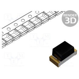 10 pcs : PT-B1-DC-0603-940 - Phototransistor, Dim: 1.6x0.8x0.8mm, λp max: 940nm, 30V, 70mW