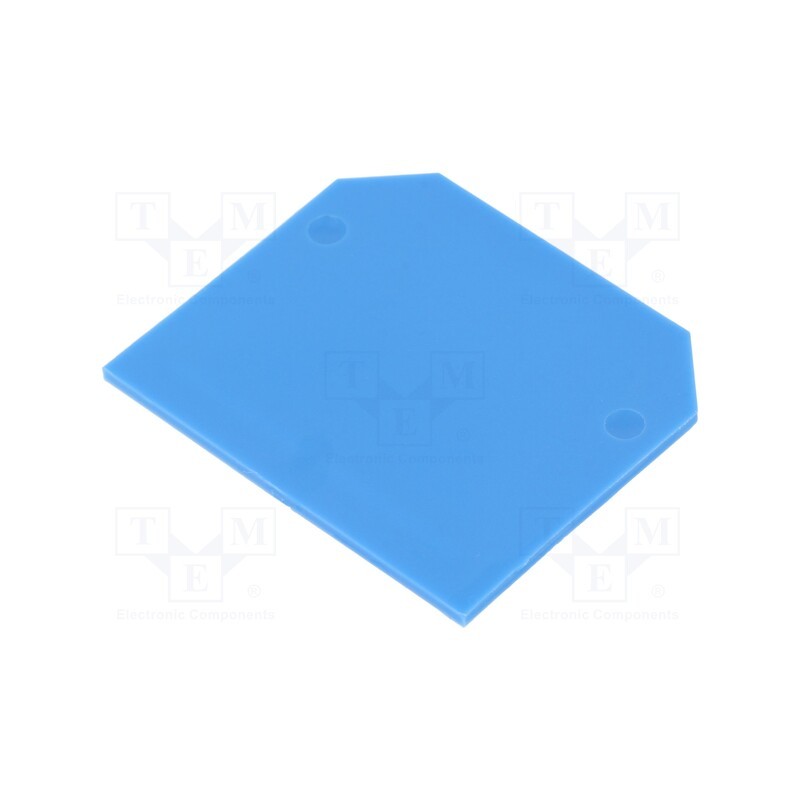 10 pcs : 0279580000 AP SAK2.5 BL - End/partition plate, blue, SAK2.5
