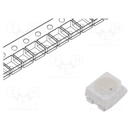 10 pcs : IN-P32TATRGB - LED, SMD, 3528,PLCC4, RGB, 3.5x2.8x1.9mm, 120°, 20mA, 70/90/90mW