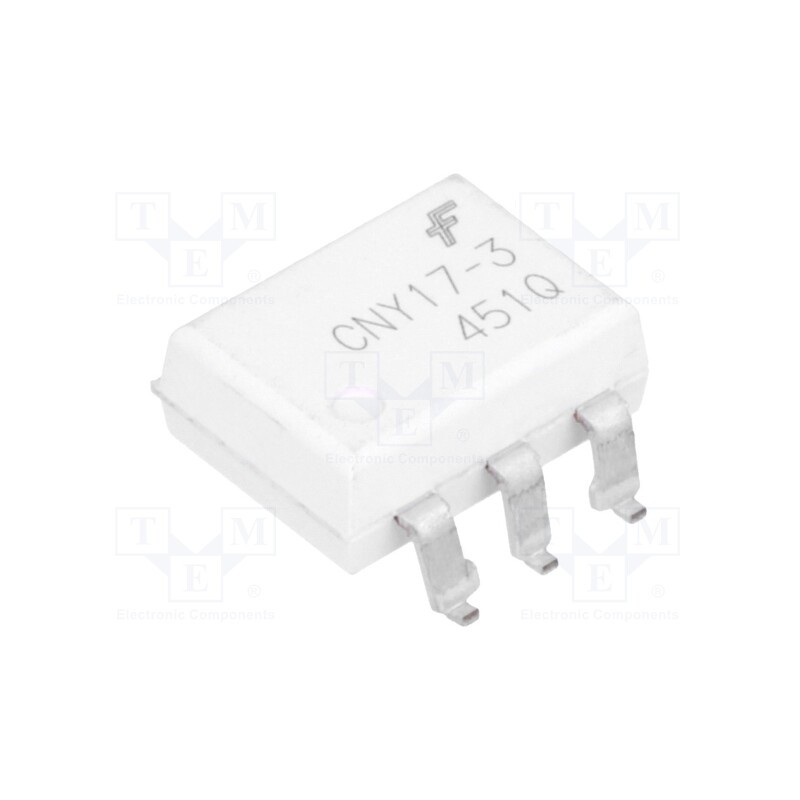 10 pcs : CNY173SM - Optocoupler, SMD, Ch: 1, OUT: transistor, Uinsul: 4.17kV, Uce: 100V