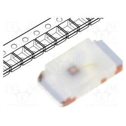 10 pcs : ASMT-RR45-AQ902 - LED, SMD, 0603, red, 90÷120mcd, 1.6x0.8x0.45mm, 145°, 1.6÷2.4V, 20mA