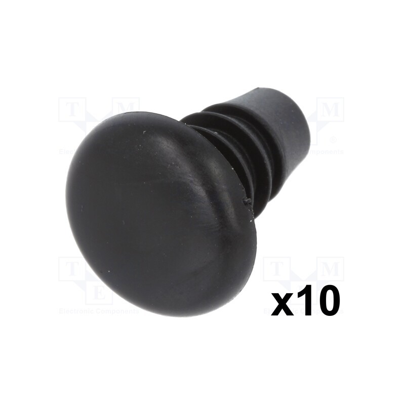 10 pcg : 10488 -AS - Trim clip, 10pcs, Opel, OEM: 2240861, polyamide, push-in