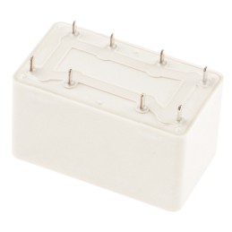 1 pcs - Elesta PCB Mount Force Guided Relay, 12V dc Coil Voltage, DPST, SPST