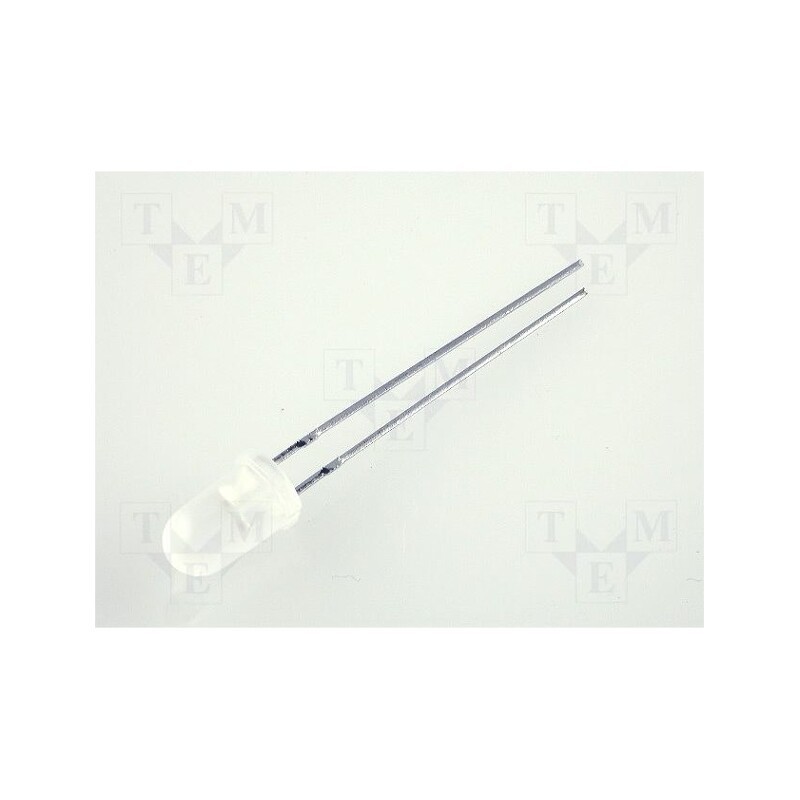 10 pcs : L-57EGW - LED, 5mm, red/green, 60°, Front: convex, 2÷2.5/2.2÷2.5V