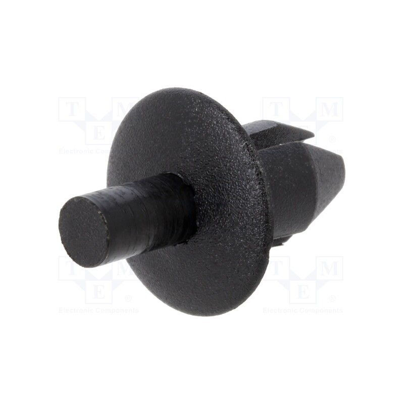 10 pcg : 15321 - Plastic anchor, 10pcs, Dacia,Renault, L: 12.5mm, polyamide, black