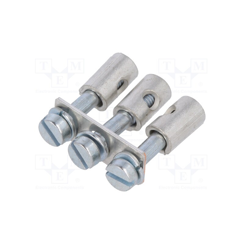 10 pcs : 0337100000 Q 3 SAK2.5 - Screw bridge, ways: 3, SAK2.5