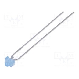 10 pcs : LL-204BD2A-B4-2B - LED, 1.8mm, blue, 460÷780mcd, 60°, Front: convex, 2.6÷3.6V
