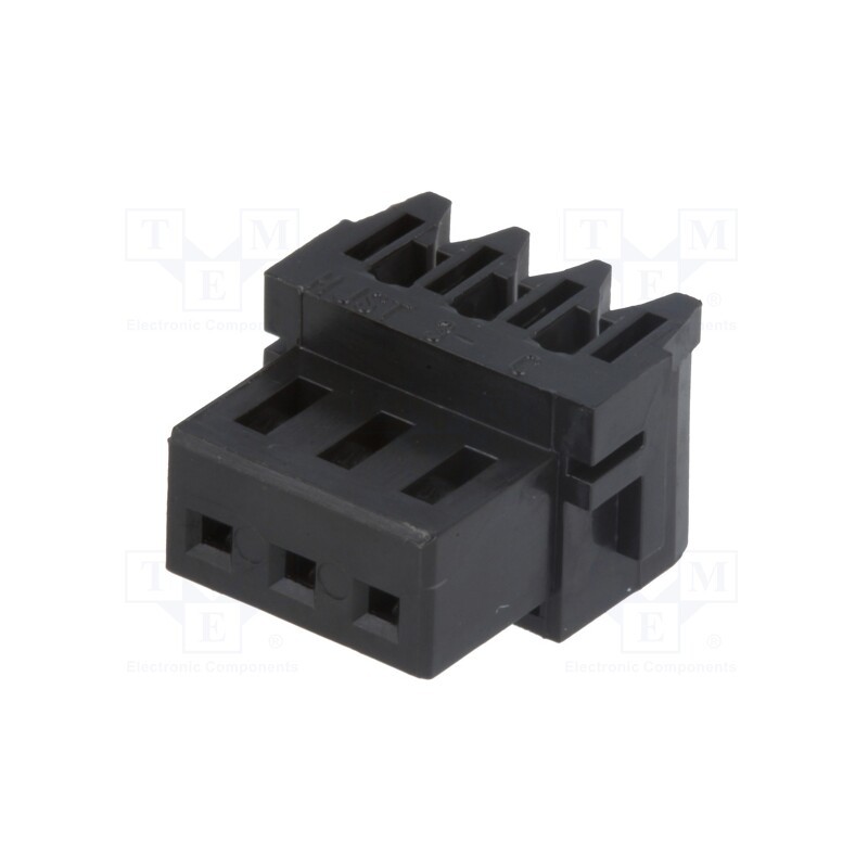 10 pcs : 03NR-E4K(LF) - Plug, IDC, female, NR, 2.5mm, PIN: 3, for cable, 250V, 2A, Layout: 1x3