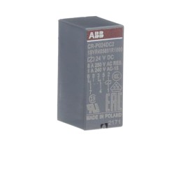 1 pcs - ABB CR-P Series Interface Relay, DIN Rail Mount, 24V dc Coil, 2CO (SPDT), 8A Load