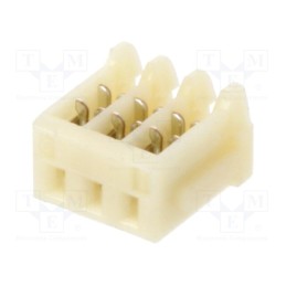 50 pcs : 03SR-3S - Plug, wire-board, female, SR, 1mm, PIN: 3, IDC, for cable, 50V, 700mA