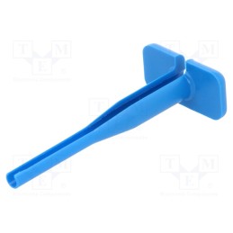 10 pcs : 0411-336-1605 - Tool: for removal, blue, 18AWG÷16AWG, Application: contacts