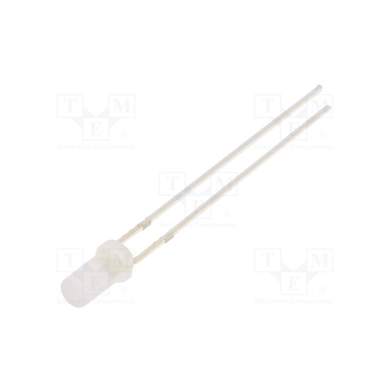 10 pcs : OSY5JA3NE2A - LED, 3mm, yellow, 68÷100mcd, 140°, Front: flat, 1.8÷2.6V