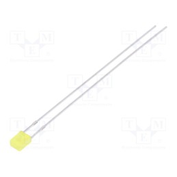 10 pcs : LL-234YD2Q-1B-L54 - LED, rectangular, 3.2x2x4.15mm, yellow, 30÷70mcd, 130°, Front: flat