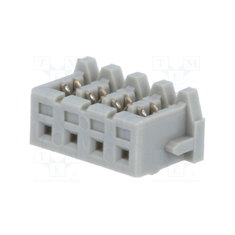 10 pcs : 04KR-6H-P - Plug, IDC, female, KR, 2mm, PIN: 4, for cable, 100V, 1A, Layout: 1x4