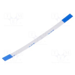 10 pcs : 05-04-A-0050-A-4-06-4-T - FFC cable, Cores: 4, Cable ph: 0.5mm, contacts on the same side