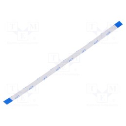 10 pcs : 05-08-A-0127-A-4-06-4-T - FFC cable, Cores: 8, Cable ph: 0.5mm, contacts on the same side