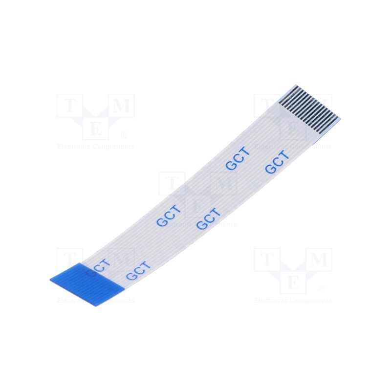 10 pcs : 05-16-D-0050-A-4-06-4-T - FFC cable, Cores: 16, Cable ph: 0.5mm, L: 50mm, 60V, Plating: tinned