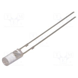 10 pcs : OSG8HA39B1B - LED, 3mm, yellow green, 100÷150mcd, 110°, Front: flat, 1.8÷2.6V
