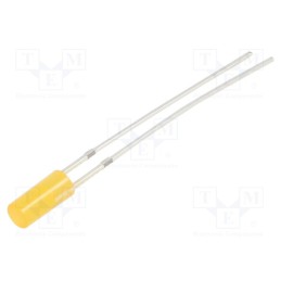 10 pcs : OSO5JA39B4B - LED, 3mm, orange, 150÷220mcd, 110°, Front: flat, 2.1÷2.6V, -30÷85°C