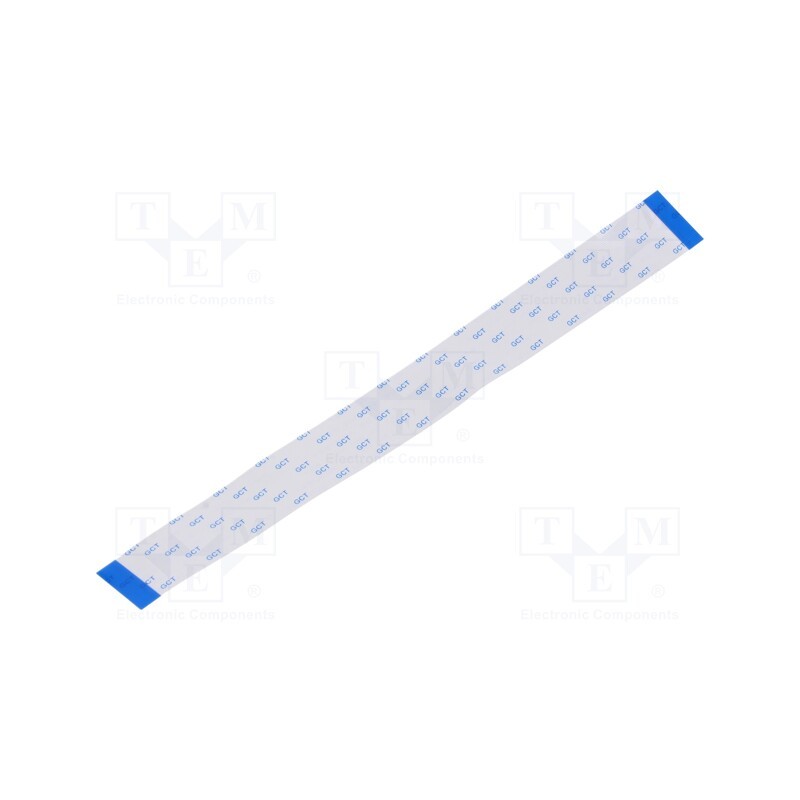 10 pcs : 05-40-A-0203-A-4-06-4-T - FFC cable, Cores: 40, Cable ph: 0.5mm, contacts on the same side