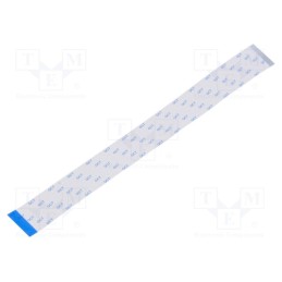 10 pcs : 05-40-D-0203-A-4-06-4-T - FFC cable, Cores: 40, Cable ph: 0.5mm, L: 203mm, 60V, Plating: tinned