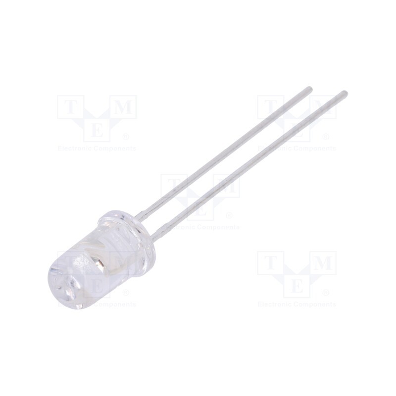 10 pcs : LL-503YC2V-4CD - LED, 5mm, yellow, 2900÷5000mcd, 30°, Front: convex, 1.6÷2.4V