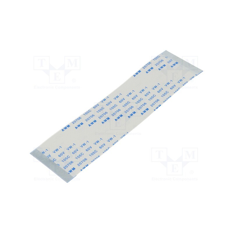 10 pcs : 05-50-A-0101-A-4-06-4-T - FFC cable, Cores: 50, Cable ph: 0.5mm, contacts on the same side