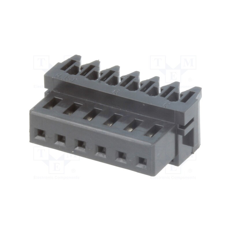 10 pcs : 06NR-E4K (LF) - Plug, IDC, female, NR, 2.5mm, PIN: 6, for cable, 250V, 2A, Layout: 1x6