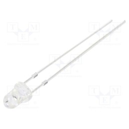 10 pcs : OSY5JA3D61A-IJ - LED, 3mm, yellow, 330÷500mcd, 60°, Front: convex, 1.8÷2.6V
