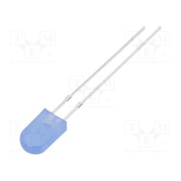 10 pcs : OSB5YU7WA4B - LED, rectangular, 2.43x5x8.6mm, blue, 150÷220mcd, 100°, 20mA