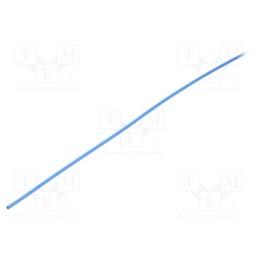 10 m : 333-30156 - Heat shrink sleeve, thin walled, 3: 1, 1.5mm, L: 30m, blue, reel