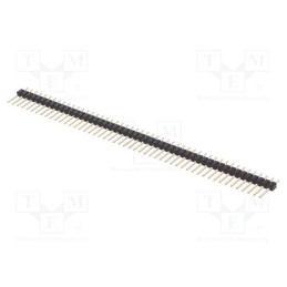 10 pcs : 087-1-050-0-F-XS0-1260 - Pin header, pin strips, male, PIN: 50, straight, 2.54mm, THT, 1x50