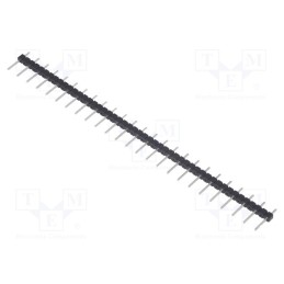 10 pcs : 087-1-V25-0-T-XS0-1260 - Pin header, pin strips, male, PIN: 25, straight, 5.08mm, THT, 1x25