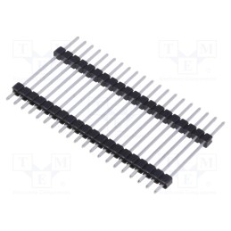 10 pcs : 089-1-020-0-T-XS0-2900 - Pin header, pin strips, male, PIN: 20, double deck, straight, THT