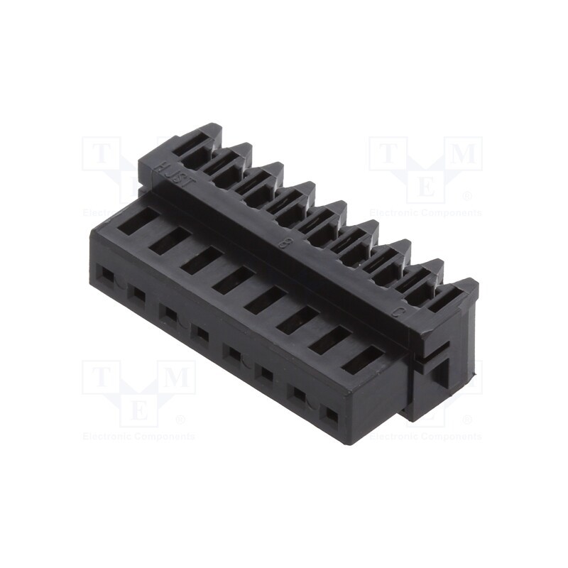 10 pcs : 08NR-E4K(LF) - Plug, IDC, female, NR, 2.5mm, PIN: 8, for cable, 250V, 2A, Layout: 1x8