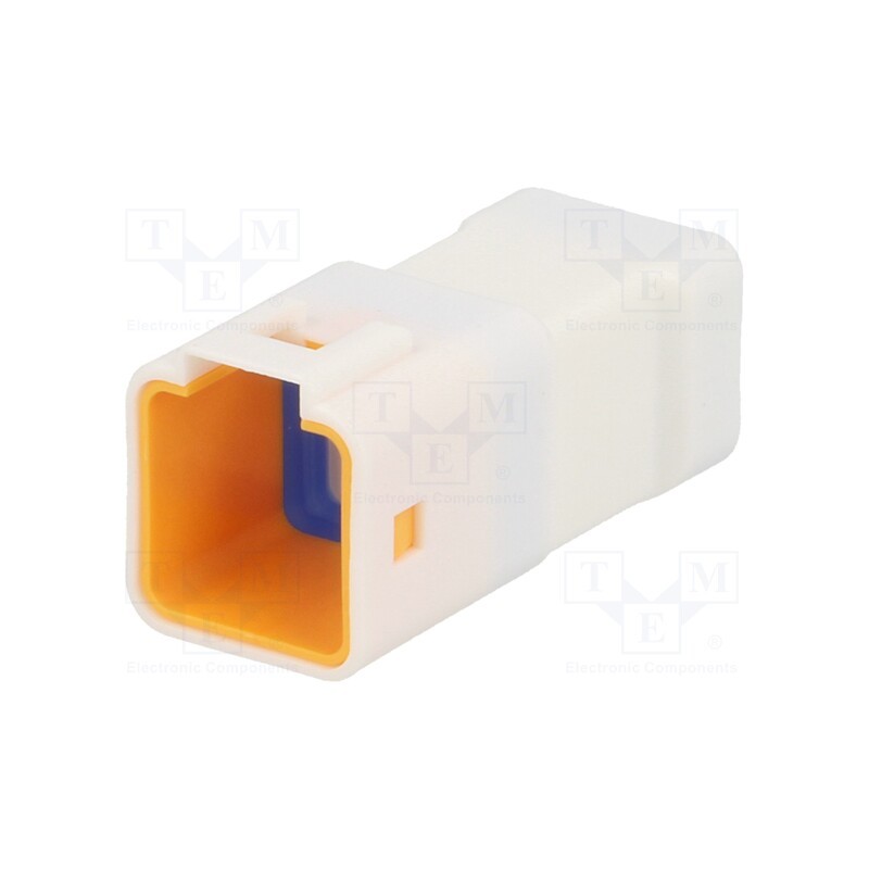 10 pcs : 08T-JWPF-VSLE-D - Plug, wire-wire, male, JWPF, 2mm, PIN: 8, w/o contacts, 100V, 3A, IPX7
