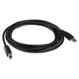 1 pcs - Roline USB 3.0 Cable, Male USB A to Male USB B Cable, 3m