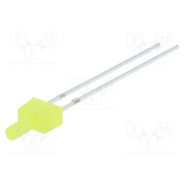 10 pcs : OSY5JA7K94B - LED, 2mm, yellow, 100÷150mcd, 90°, Front: flat, 1.8÷2.6V, 4.8x2.5mm