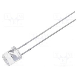10 pcs : OSYL53E1A-IJ - LED, 5mm, yellow, 330÷750mcd, 140°, Front: flat, 1.8÷2.4V