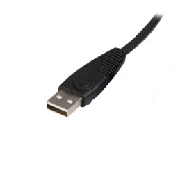 1 pcs - StarTech.com Male USB A, VGA to Female, Male USB B, VGA KVM Cable