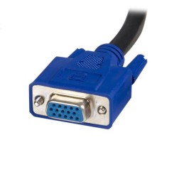 1 pcs - StarTech.com Male USB A, VGA to Female, Male USB B, VGA KVM Cable