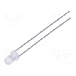 10 pcs : LL-307VGM2E-1B - LED, 3mm, red/yellow-green, 60°, Front: convex, 1.6÷2.4/1.6÷2.4V