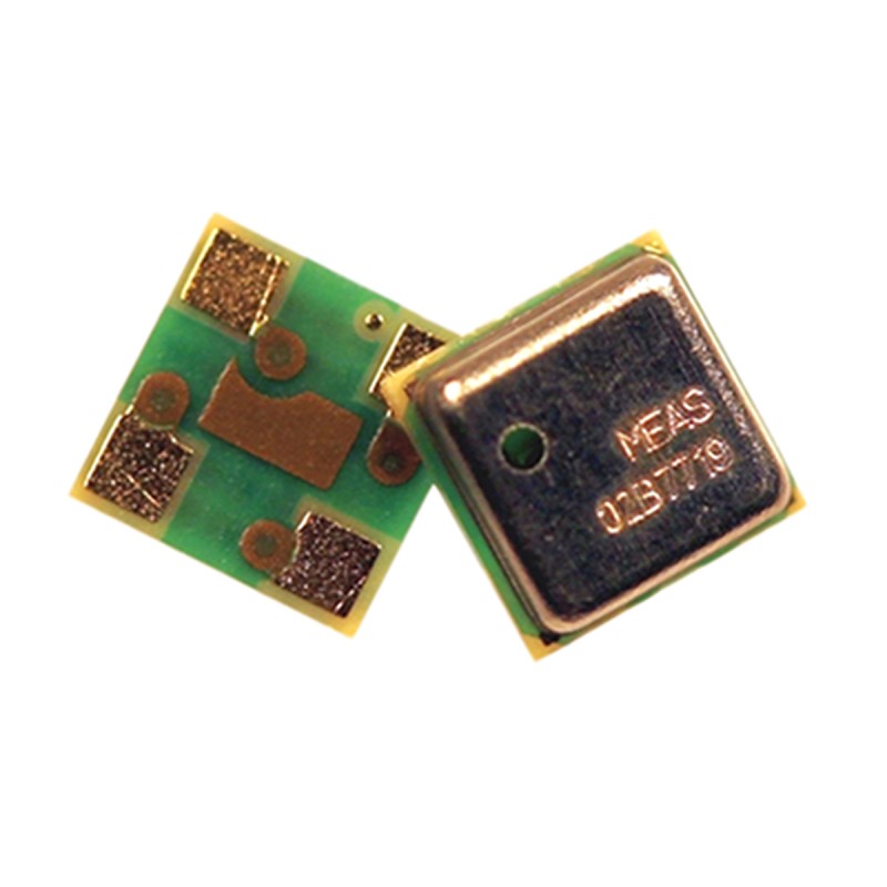 1 pcs - TE Connectivity Barometric Pressure Sensor, 1200mbar Operating Max, Surface Mount, 4-Pin, 6bar Overload Max, QFN
